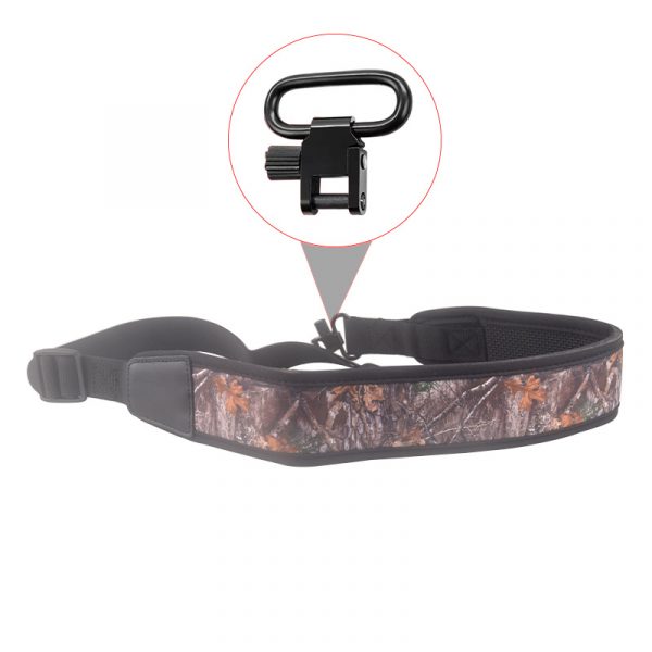 Outdoor Tactical Sling – Rubber Reinforced, 90–140cm Adjustable, Anti-Slip & Wear-Resistant, for PCP, Airsoft & CS Games