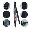 Adjustable 2-Point Tactical Sling – Nylon Webbing, Screw-Lock Swivel Hooks, Padded Shoulder, 55–110cm, Black/Camouflage